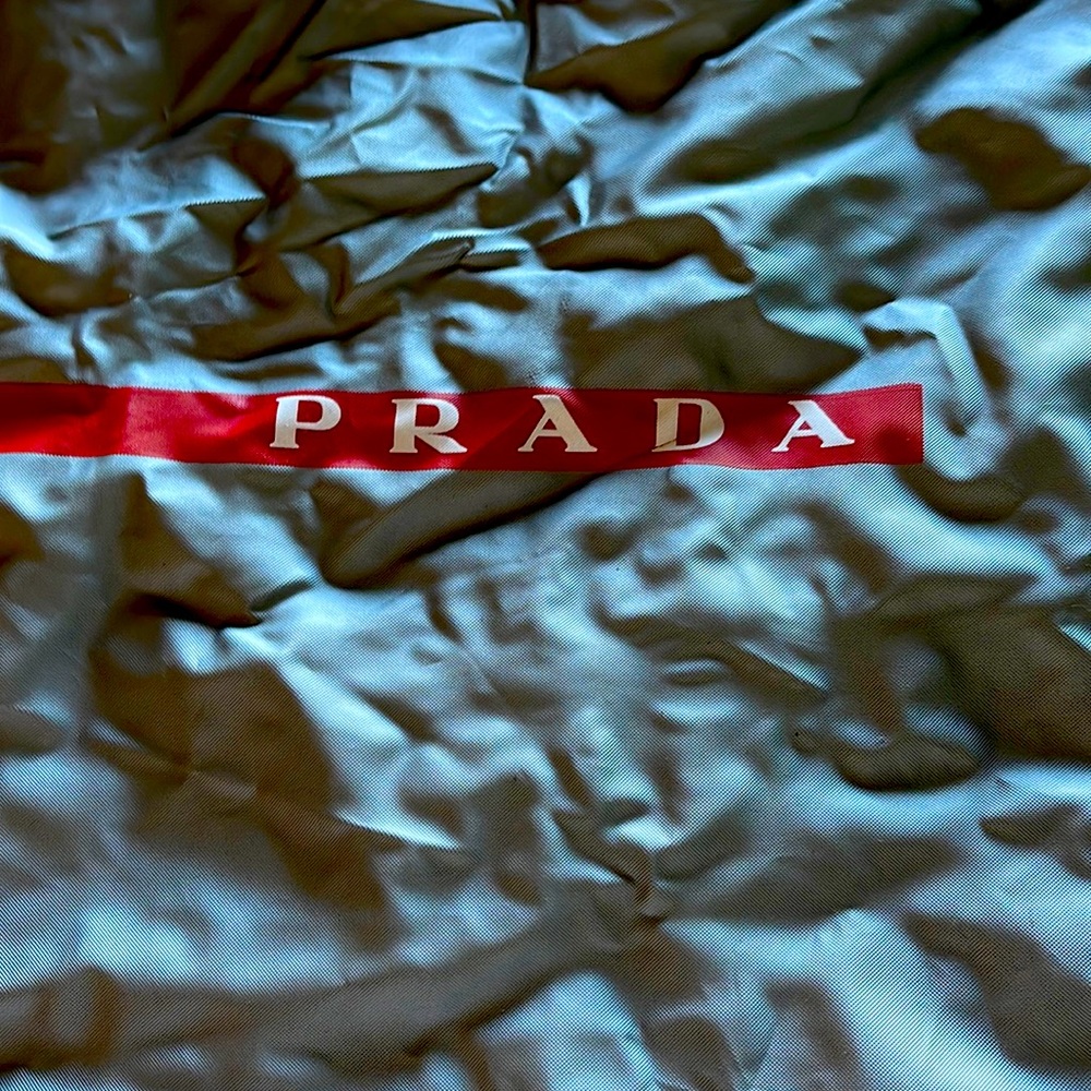 Prada 16” x 20” shoes/purse bag